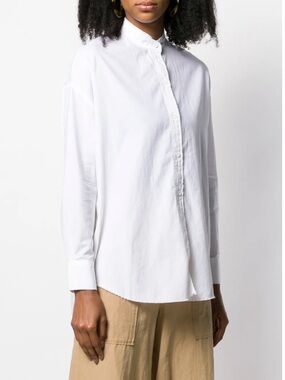 vince Silk Blend Top